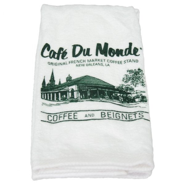 Cafe du Monde Logo Terry Towel