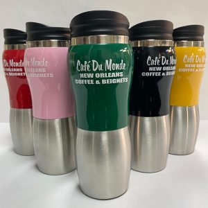 Cafe du Monde Stainless Tumblers