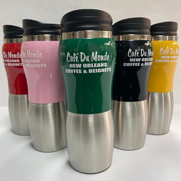 Cafe du Monde Stainless Tumblers