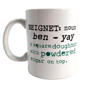 Cafe du Monde Beignet Definition Mug