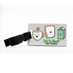 Cafe du Monde Smile Luggage Tag