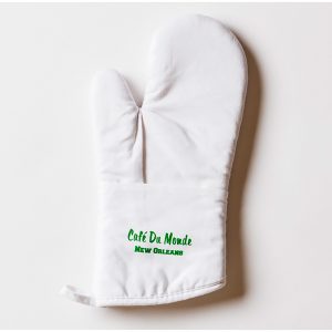 Cafe du Monde White Oven Mitt