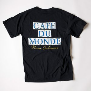 Cafe du Monde Comfort Colors Black Tee Shirt