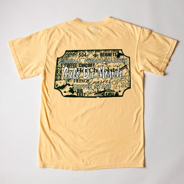 Cafe du Monde Comfort Colors Butter Tee Shirt