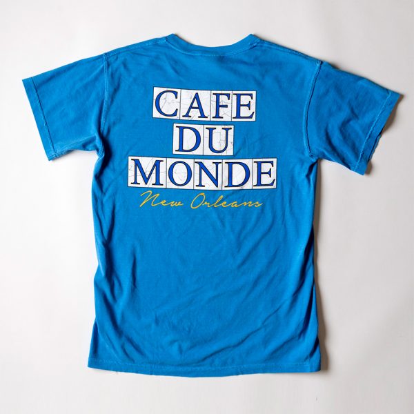 Cafe du Monde Comfort Colors Royal Caribe Tee Shirt