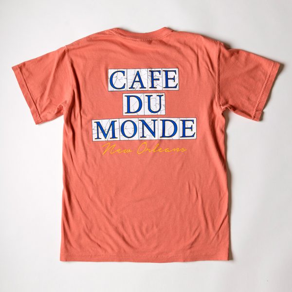 Cafe du Monde Comfort Colors Terra Cotta Tee Shirt