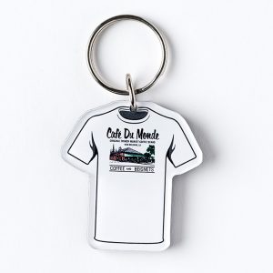 Cafe du Monde T Shirt Keychain