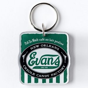 Evans Cafe au Lait Creole Praline Keychain