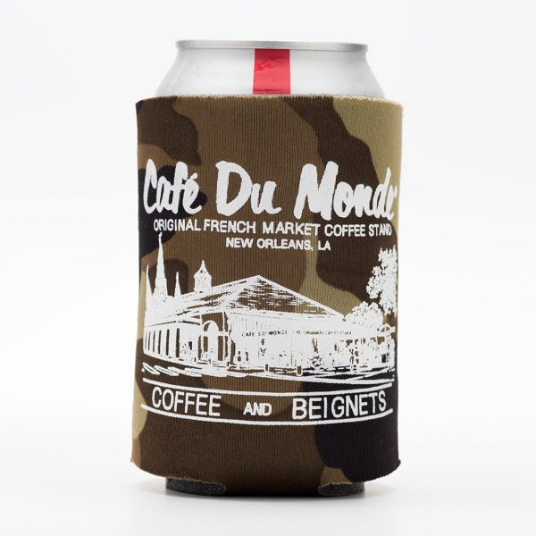 Cafe du Monde Camoflauge Koozie