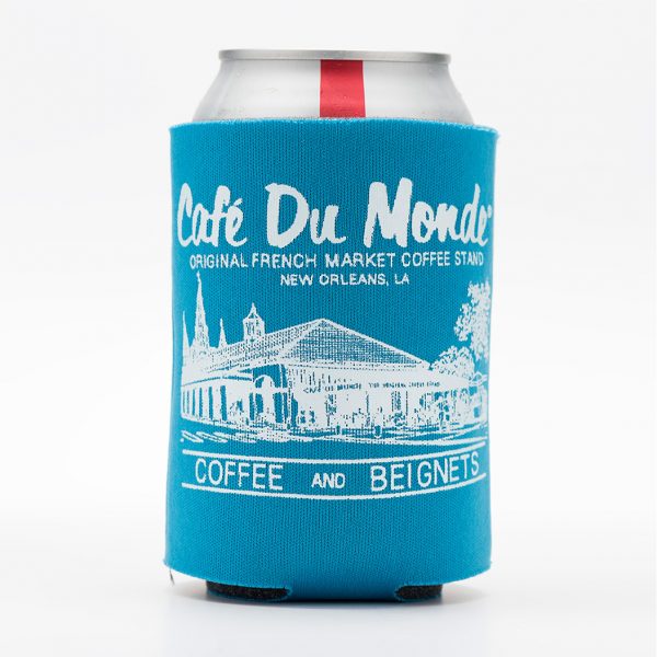 Cafe du Monde Sky Blue Koozie