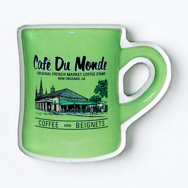 Cafe du Monde Avocado Diner Coffee Mug Magnet