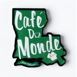 Cafe du Monde Louisiana State Magnet