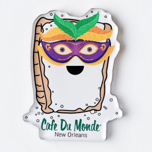 Cafe du Monde Mardi Gras Magnet