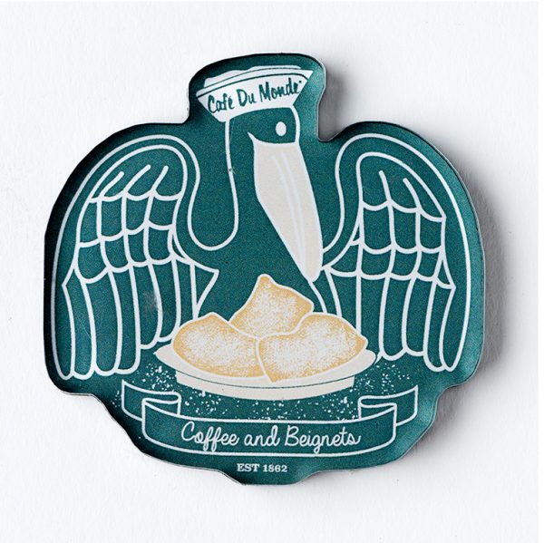 Cafe du Monde Pelican Magnet