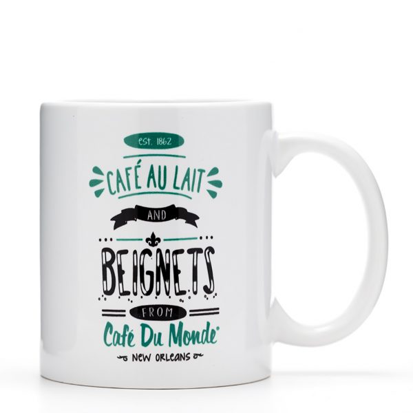 Cafe du Monde Cafe au Lait Coffee Mug