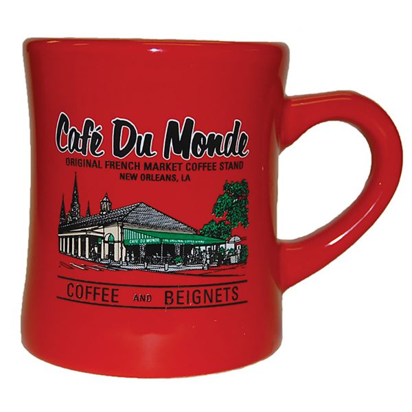 Cafe du Monde Red Diner Coffee Mug