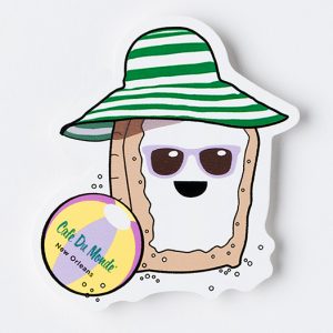 Cafe du Monde Beach Beignet Sticker