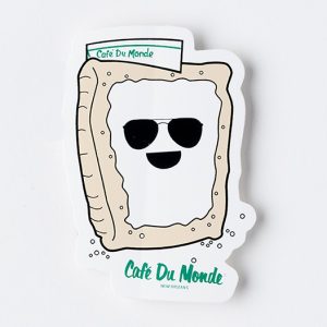 Cafe du Monde Beignet Hat Sticker