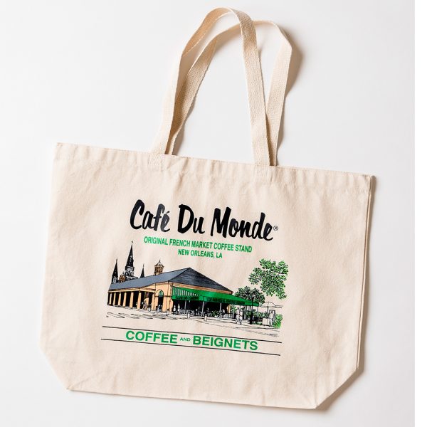 Cafe du Monde Logo Tote Bag