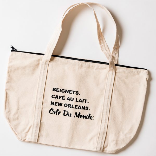 Cafe du Monde Zip Tote Bag