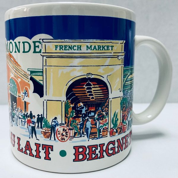 Cafe du Monde Youngberg-Café Au Lait.Beignets Mug Right Hand SIde