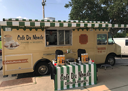 Rent the Cafe du Monde Food Truck